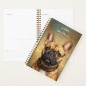 French Bulldog Fawn Frenchie Portrait Personalisie Planer (Anzeige)