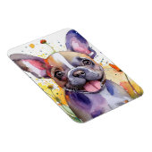 French Bulldog Foto Magnet (Rechte Seite)