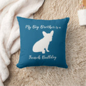 French Bulldog Frenchie Baby SHower Kissen (Decke)