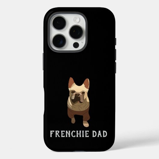 French Bulldog, Frenchie Dad Case-Mate iPhone Hülle (Rückseite)