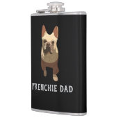 French Bulldog, Frenchie Dad Flachmann (Links)