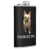 French Bulldog, Frenchie Dad Flachmann (Rechts)