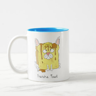 French Bulldog Frenchie Dog Funny Zweifarbige Tasse