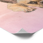 French Bulldog - Frenchie Dog Poster (Ecke)