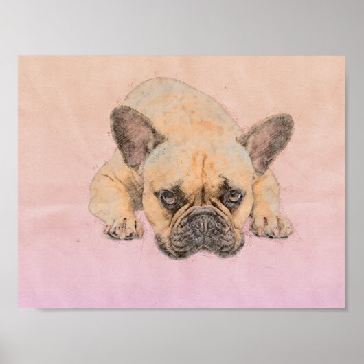 French Bulldog - Frenchie Dog Poster (Vorne)