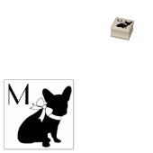 French Bulldog Frenchie Dog Puppy Frenchy Gummistempel (Stempel)
