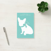 French Bulldog Frenchie Dog Puppy Frenchy Post-it Klebezettel (Büro)
