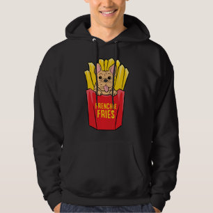 French Bulldog Frenchie Fries Niedlich French Bull Hoodie