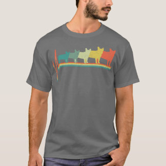 French Bulldog Frenchie Heartbeat Vintag 1 T-Shirt