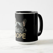 French Bulldog | Frenchie Nope Gifts Tasse (VorderseiteRechts)