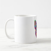 French Bulldog Frenchie Pop Art Kaffeetasse (Links)