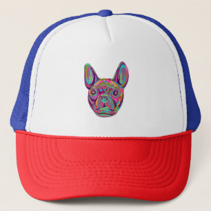 French Bulldog Frenchie Pop Art Truckerkappe