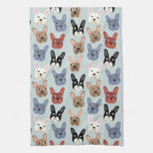 French Bulldog Fun Dog Geschirrtuch (Vertikal)