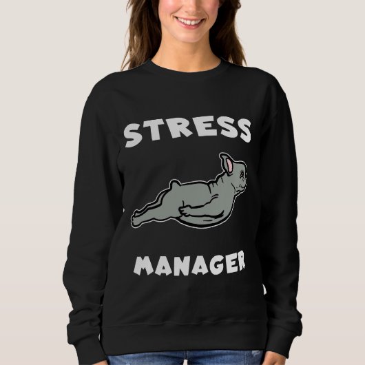 French Bulldog Fun Sweatshirt (Vorderseite)