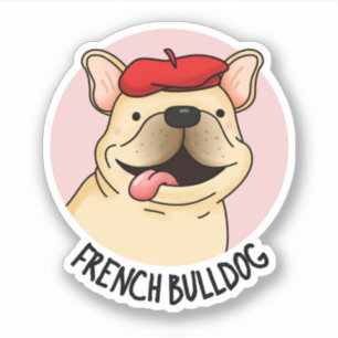 French Bulldog Funny Dog Pub Aufkleber