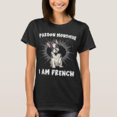 French Bulldog Funny Frenchie Dog Lover T-Shirt (Vorderseite)