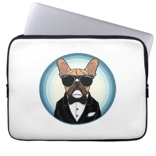 French Bulldog Funny Niedliche Kunst Laptopschutzhülle
