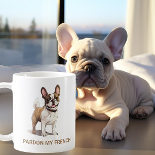French Bulldog Funny Personalisiert Kaffeetasse