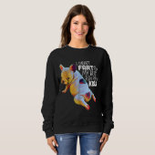 French Bulldog Funny Sweatshirt (Vorne ganz)