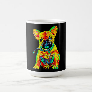 French Bulldog-Geschenk   Frenchie Colorful Art Gi Kaffeetasse
