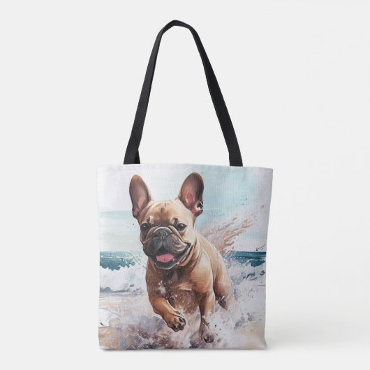 French Bulldog-Geschenk Tasche (Rückseite)