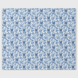 French Bulldog  Geschenkpapier
