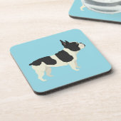 French Bulldog Getränkeuntersetzer (Linke Seite)