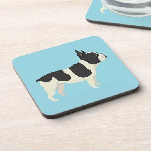 French Bulldog Getränkeuntersetzer (Linke Seite)