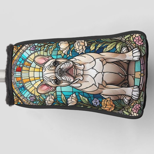 French Bulldog Golf Head Cover Golf Headcover (Vorderseite)