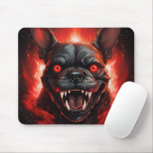 French Bulldog Gone Wrong Mousepad (Mit Mouse)