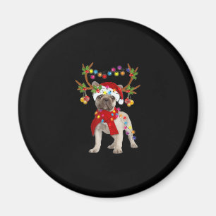 French Bulldog Gorgeous Rentier Weihnachtsbaum Magnet