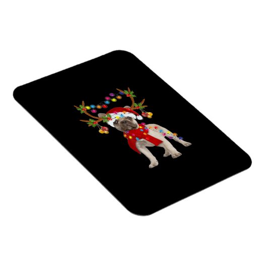 French Bulldog Gorgeous Rentier Weihnachtsbaum Magnet (Rechte Seite)