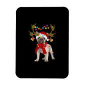 French Bulldog Gorgeous Rentier Weihnachtsbaum Magnet (Vertikal)