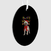 French Bulldog Gorgeous Rentier Weihnachtsbaum Ornament (Vorderseite)