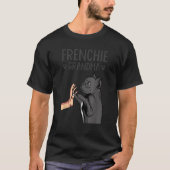 French Bulldog Grandma Frenchie Dog Lover Womens T-Shirt (Vorderseite)