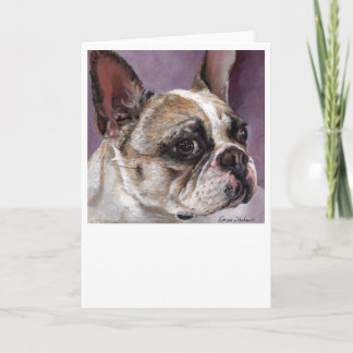 French Bulldog Grußkarte Karte