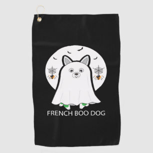 French Bulldog Halloween French Boddog Gift Golfhandtuch