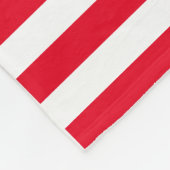 French Bulldog Happy 4th July America Patriotic Fleecedecke (Ecke)