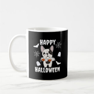 French Bulldog Happy Halloween Hunde Kostüm Kaffeetasse
