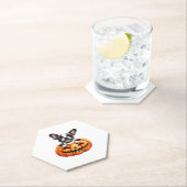 French Bulldog Happy Halloween Kürbis Classic T-S Untersetzer (Vor Ort)