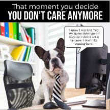 French Bulldog hat keinen Set-Alarm-T - Shirt