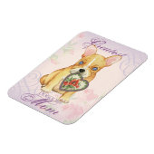 French Bulldog Heart Mama Magnet (Linke Seite)