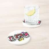 French bulldog hearts getränkeuntersetzer (Seite)