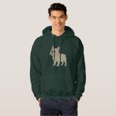 French bulldog hoodie (Vorne ganz)