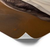 French Bulldog In Chefs Hat Poster, Pet Poster (Ecke)