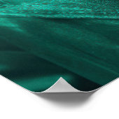 French Bulldog in Green Leather Jacket Art Poster (Ecke)