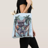 French Bulldog In Hawaiian Top Tasche (Von Nahem)