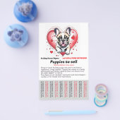 French Bulldog into your home Flyer (Einzeln)