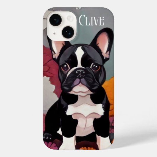 French Bulldog iPhone Case (Rückseite)