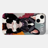 French Bulldog iPhone Case (Rückseite (Horizontal))